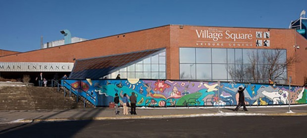 village-square-entrance-art